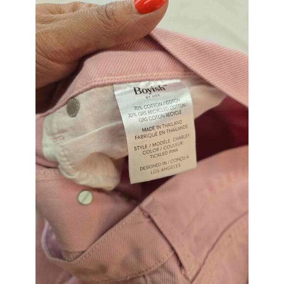 Boyish Jeans – Button Fly – Pink From Nordstrom 🌸 Size: 29 - Picture 3 of 6